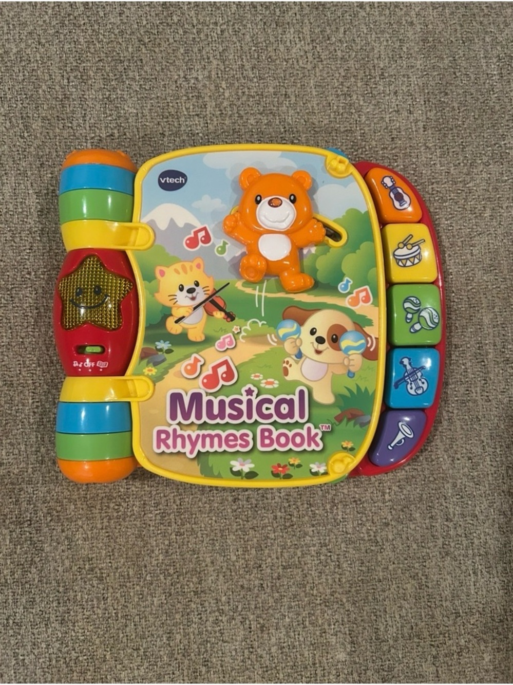 VTech Musical Rhymes Book — Bright Multicolor Interactive Toy